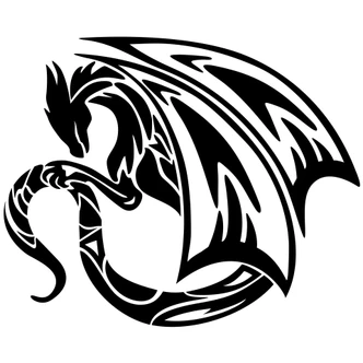 Chinese Dragon Wall sticker 