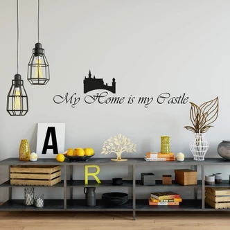 My Home is my Castle Wall sticker 