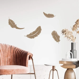 Feather Set Wall sticker 