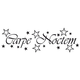 Carpe Noctem Wall sticker 