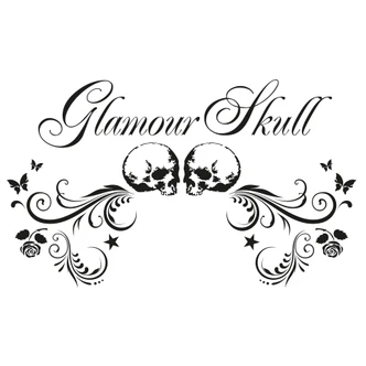 Glamour Skull Wall sticker 