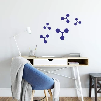 Molecule Set Wall sticker 
