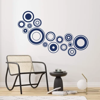 Retro Discs Wall sticker 