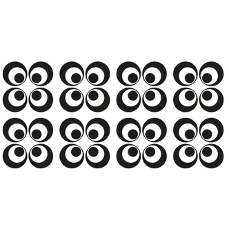 Retro Dots Wall sticker 