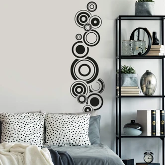 Retro Bubbles Wall sticker 