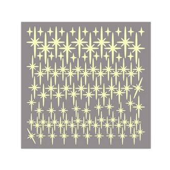 Romantic Stars Glow in the Dark stickers 