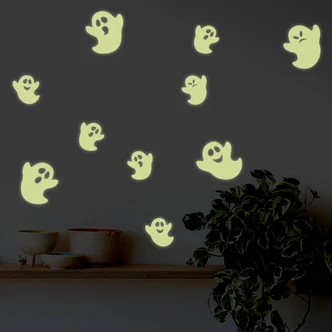 Ghosts Glow in the Dark Stickers 