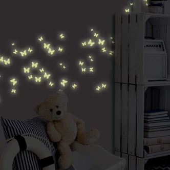 Glow in the Dark - Butterflies Wall sticker 