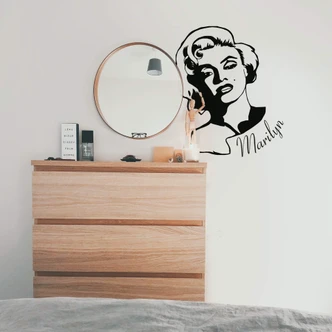 Marilyn Wall sticker 