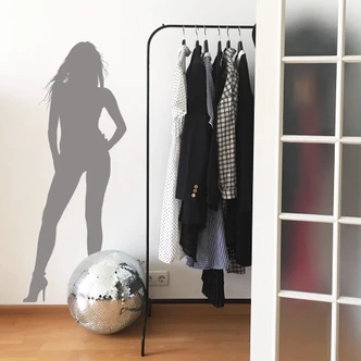Dancing Girl 4 Wall sticker 