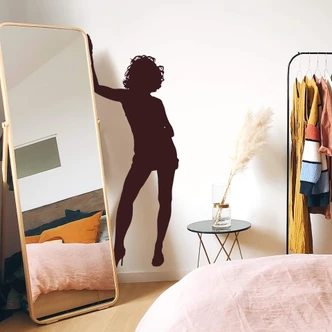 Dancing Girl 6 Wall sticker 
