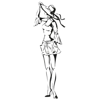 Summer Diva Wall sticker 
