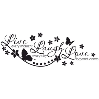 Live Every Moment... Wall sticker 
