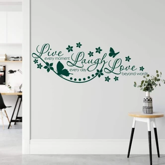 Live Every Moment... Wall sticker 