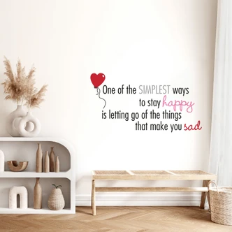 One of the simplest ways... Wall sticker 