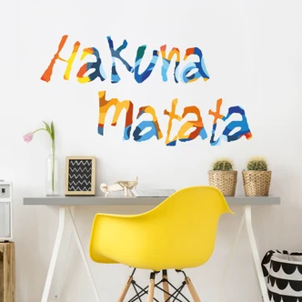 Hakuna Matata 4 Wall sticker 