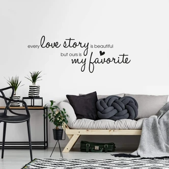 Every Love Story... Wall sticker 