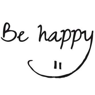 Be Happy Wall sticker 