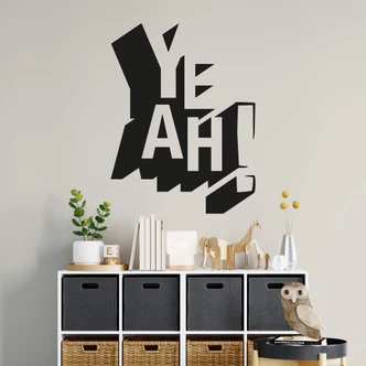 Yeah - Wall Sticker 