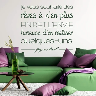 Je vous Souhaite... Wall sticker 