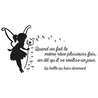 Quand on fait le même rêve... Wall sticker 