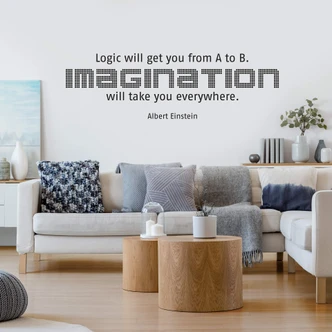Wall sticker Logic will get you... 