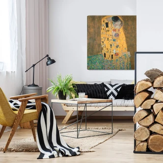 Gustav Klimt - The Kiss Canvas print 