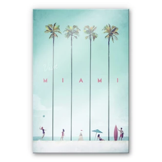 Acrylic print Rivers - Miami 
