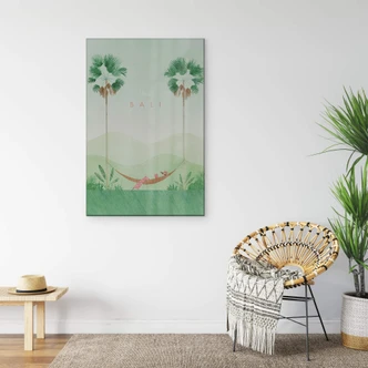 Acrylic print Rivers - Bali 