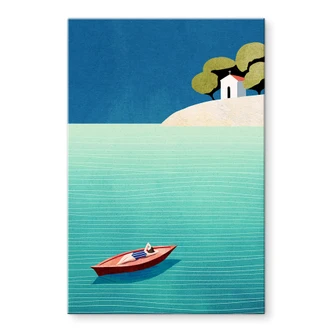 Acrylic Print Siesta in summer - Rivers 