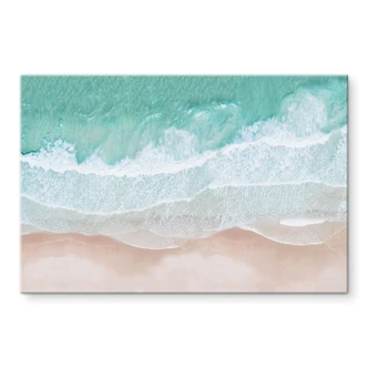 Acrylic print Gentle waves on the beach - Sisi & Seb 