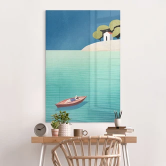 Acrylic Print Siesta in summer - Rivers 