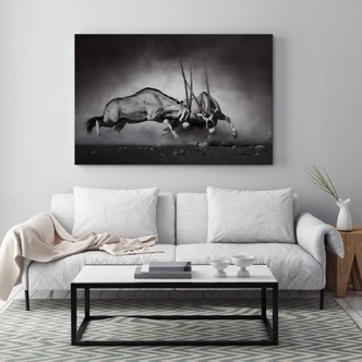 Duel Aluminium print 