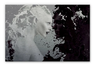 Milk & Coffee Aluminium Print 