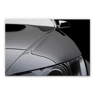 Metallic Car Aluminium print 