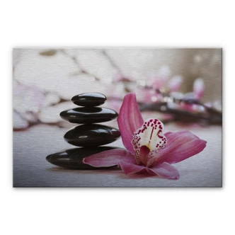 Orchid Aluminium print 