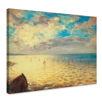 Eugène Delacroix - The Sea Canvas print 