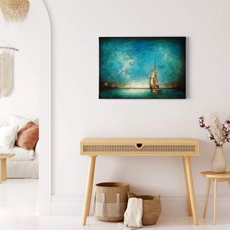 Fedrau - Alone Canvas print 