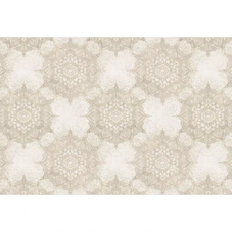 Wall Mural Ornaments - Elegant Mandala in Sand Gold - Bloomery Decor 