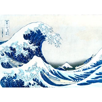 Katsushika Hokusai - The Big Wave - Wall Mural 