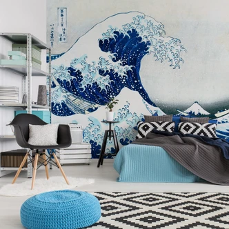 Katsushika Hokusai - The Big Wave - Wall Mural 