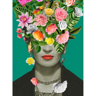 Wall Mural Frida Floral Studio - Frida Floral 