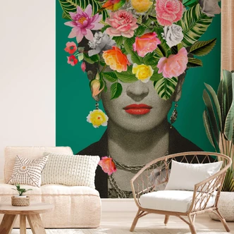 Wall Mural Frida Floral Studio - Frida Floral 
