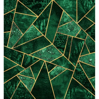 Wall Mural Fredriksson - Emeralds 