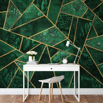 Wall Mural Fredriksson - Emeralds 