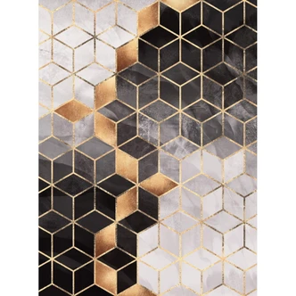 Wall Mural Fredriksson - Smoky Cubes 