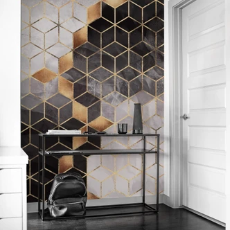 Wall Mural Fredriksson - Smoky Cubes 
