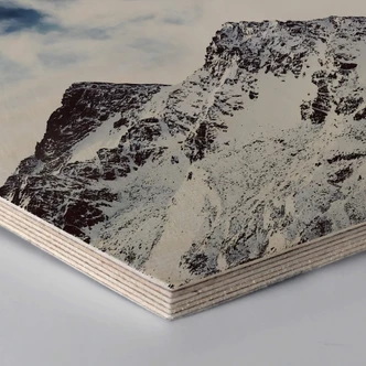 Hexagon Wood - Snow Mountain 