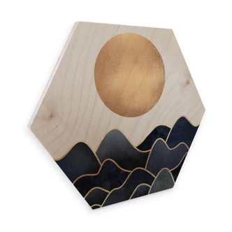 Hexagon Birch veneer - Fredriksson - Waves 