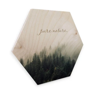 Hexagon Wood - Pure Nature 